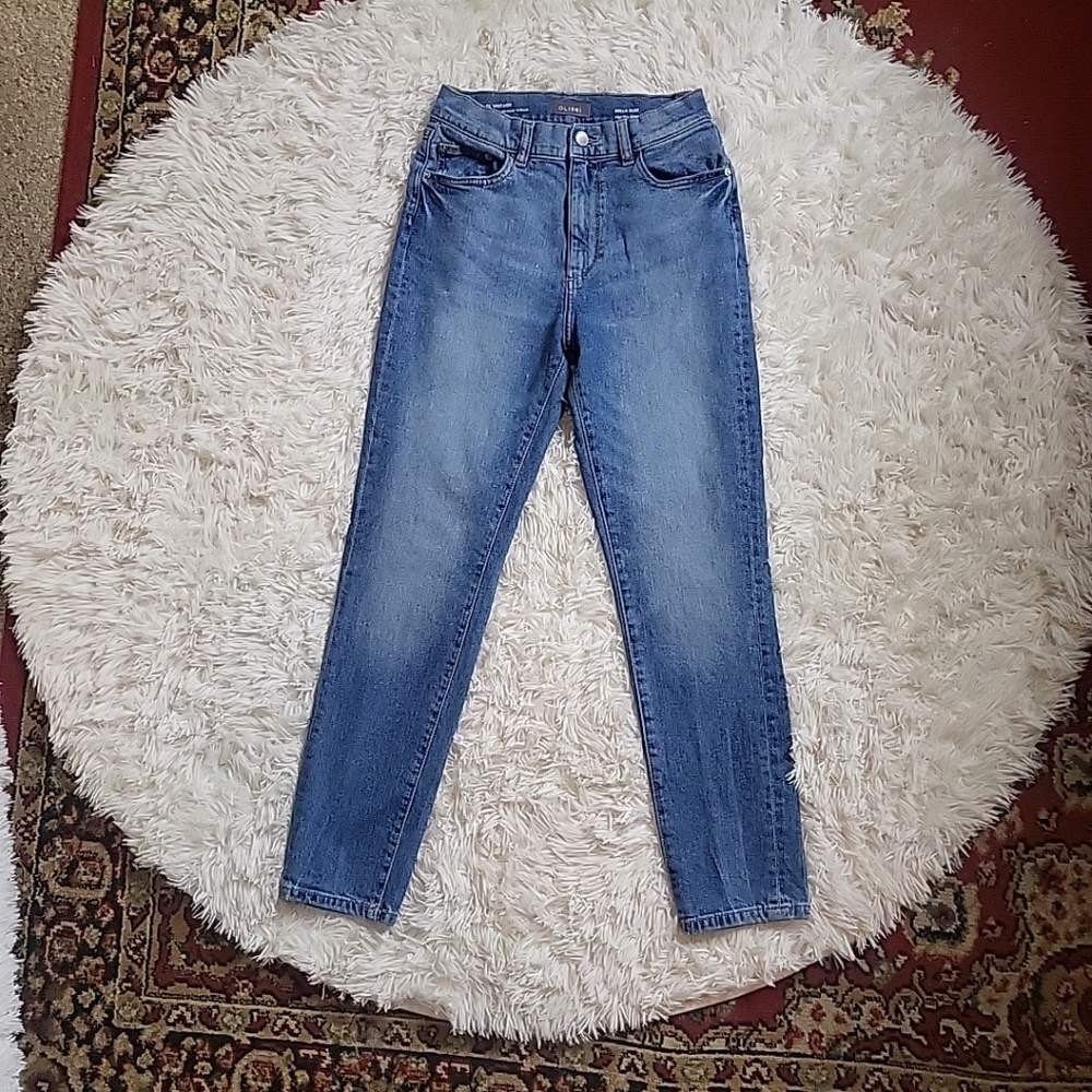 DL1961 Bella Slim High Rise Vintage Blue Jeans Denim - Canal - 25